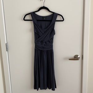 Club Monaco Jersey Dress - Midnight Blue/Navy Blue
